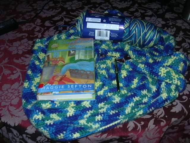 Big boy blankie and book.