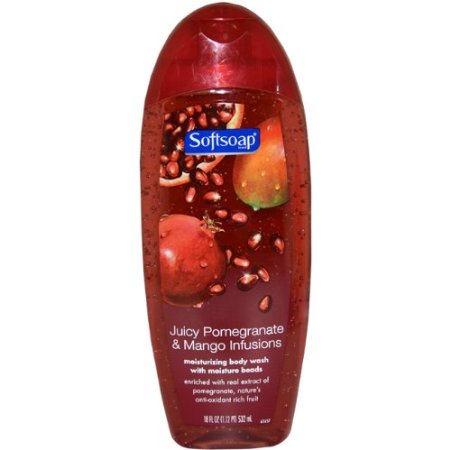 Softsoap Juicy Pomegranate and Mango Infusions Moisturizing Bodywash