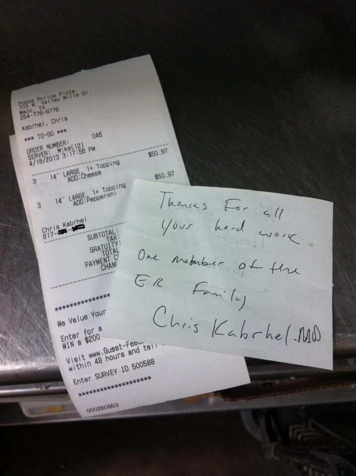 Awesome payback.