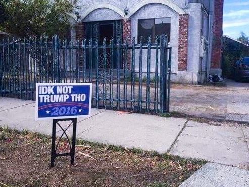 Anyone but Trump 2016!