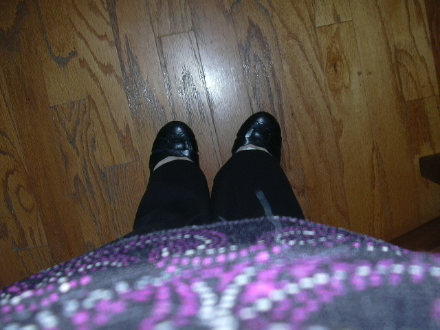 Pants and shoes.