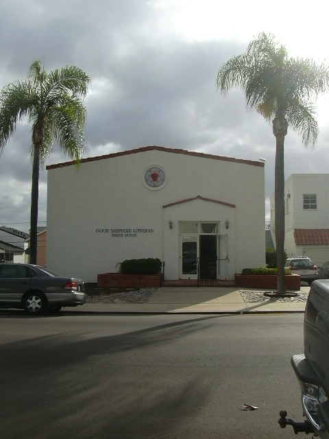 The parish house at Good Shepherd.