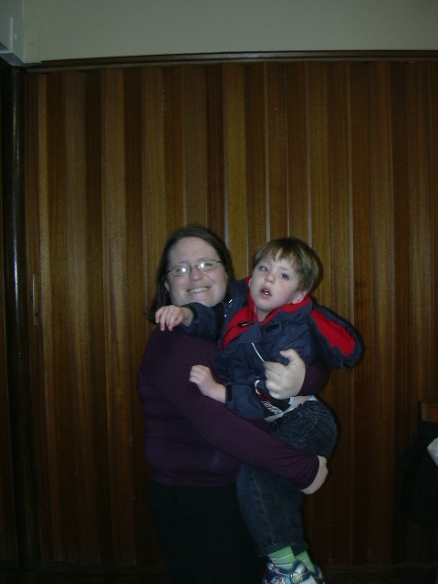 The bear child and I.