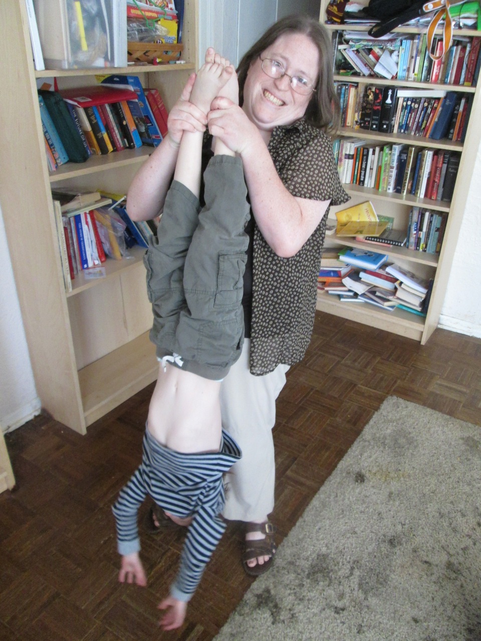 Resetting the boy child.