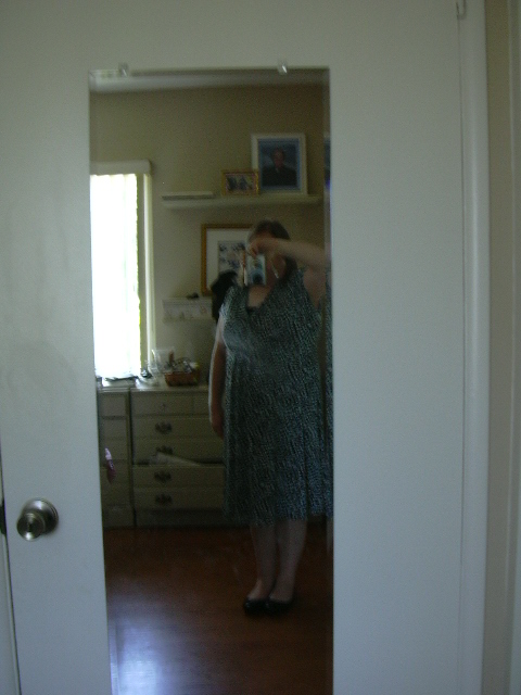 Me in the mirror.