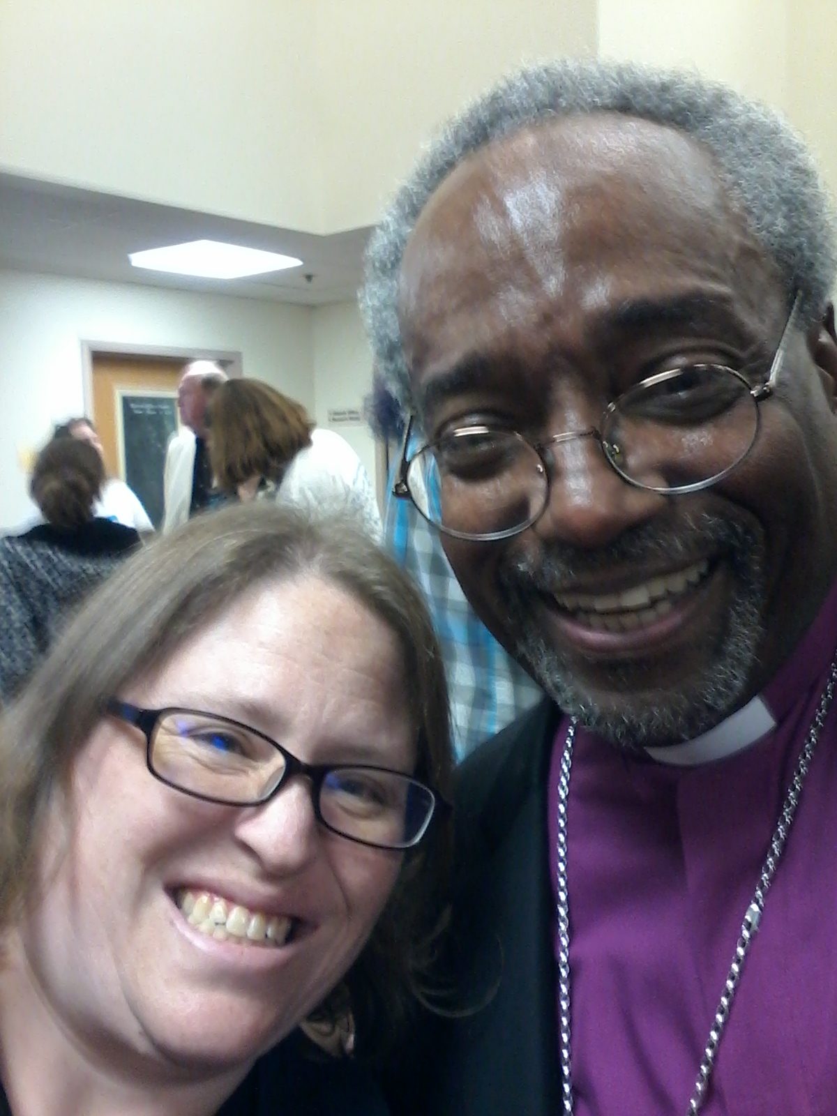 Me and PB Michael Curry.