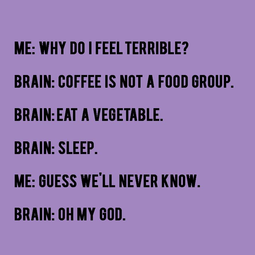 Yeah, this is totally me...